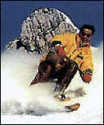 Snowbiking is great fun 