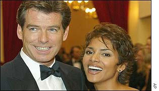 Pierce Brosnan and Halle Berry