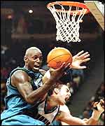 Wolves forward Kevin Garnett