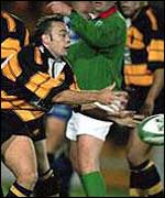 Newport rugby players