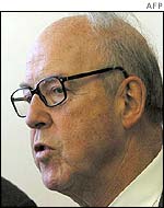 Chief weapons inspector Hans Blix