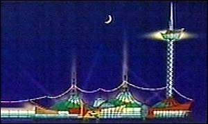 Artists impression of the new pier