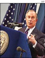 Mayor of New York City Michael Bloomberg