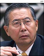 Former President Alberto Fujimori