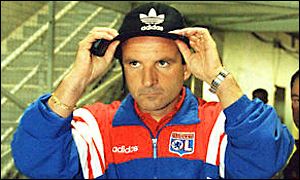 Guy Stephan was coach of Lyon and Bordeaux