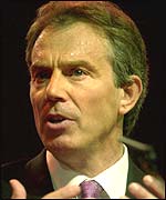 Prime Minister Tony Blair