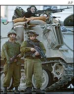 Israeli troops in Bethlehem