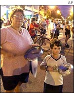 Protests in Argentina