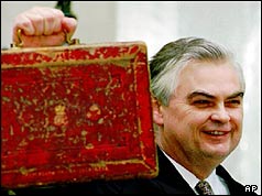 Norman Lamont on budget day 1993