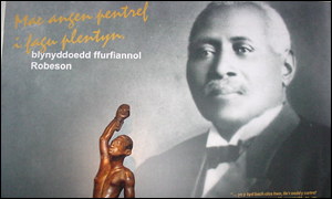 Paul Robeson leaflet