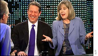 Larry King interviews Al and Tipper Gore