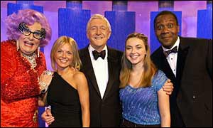Guests on the Parkinson Christmas 2001 show 