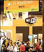 The Wi-Fi pavilion at Comdex
