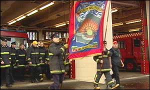 Firefighters walked out on Friday morning
