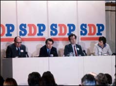 Roy Jenkins, David Owen, Bill Rodgers, Shirley Williams 