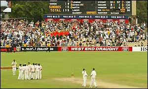 Australia celebrate at Adelaide ground after another win