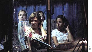 Some of the contestants preparing to leave Nigeria