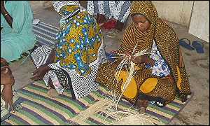 Basket-weavers in Zanzibar