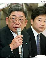 President of Japans UFJ Holdings, Takeshi Sugihara 