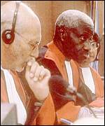 Judges at the Rwanda genocide tribunal in Arusha 