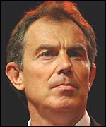 Prime Minister Tony Blair