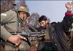 Security in Jammu and Kashmir's summer capital, Srinagar, was stepped up after the raid