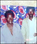 Vincent Otti (l) and Joseph Kony (r)