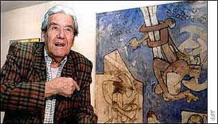 Matta, surrelaist artist, ahd died aged 91