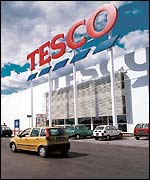 Tesco store in Czestochowa