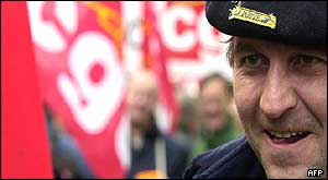 Postal worker in Caen