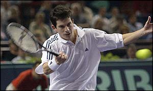 Tim Henman has been forced to miss out on a match at the Honda Challenge
