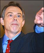Prime Minister Tony Blair