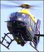 Northumbria police helicopter