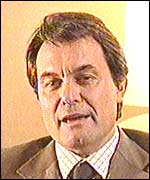 Artur Mas, leader of the Catalan nationalists