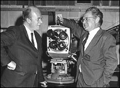 Walter Perry (L), Richmond Postgate (R)