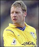David Batty in action for Leeds