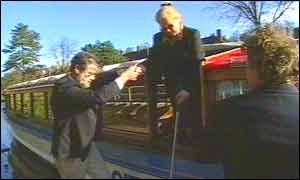 Janet Pinkerton Baker on a river trip