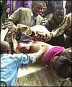 Rescue efforts in 1998 