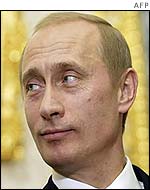 Russian President Vladimir Putin