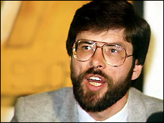Sinn Fein leader Gerry Adams
