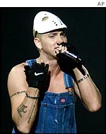 Eminem in concert