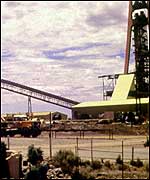 A mine in Kalgoorlie