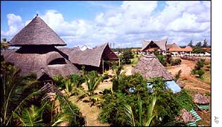 Paradise Hotel, Kikambala where the car bomb exploded 