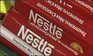 Nestl� chocolate