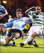 Larsson was Celtic's goal hero