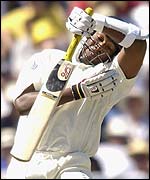 Alex Tudor takes evasive action