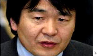 economy and financial services minister Heizo Takenaka