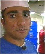 Electrician's Mate Fireman Naveed Muhammad - Food service attendant