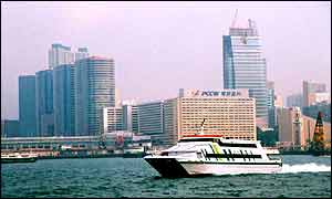 Hong Kong harbour