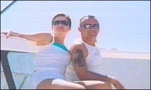 Drug traffickers Lucy Kift and Paul Jeffrey